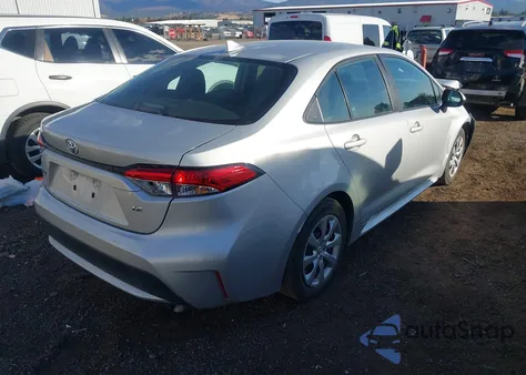 2022 Toyota Corolla Le из США, поврежденный, VIN 5YFEPMAE4NP380542